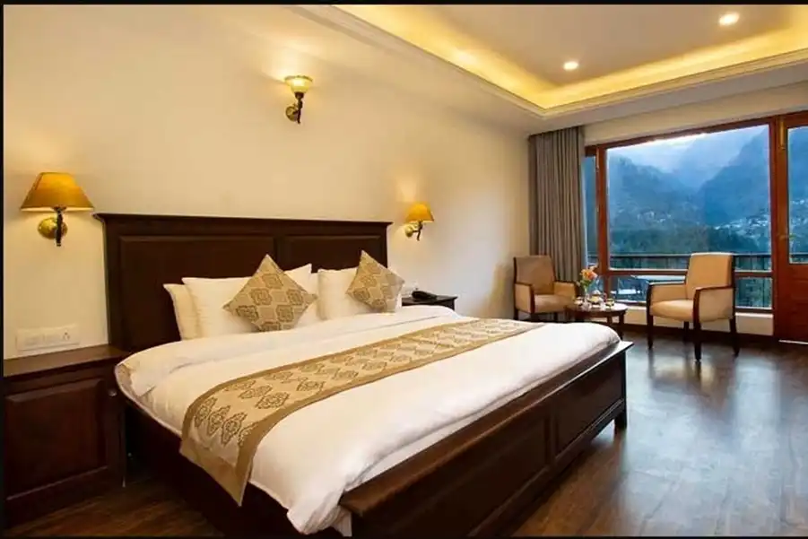 Aloka Resort Manali Deluxe room